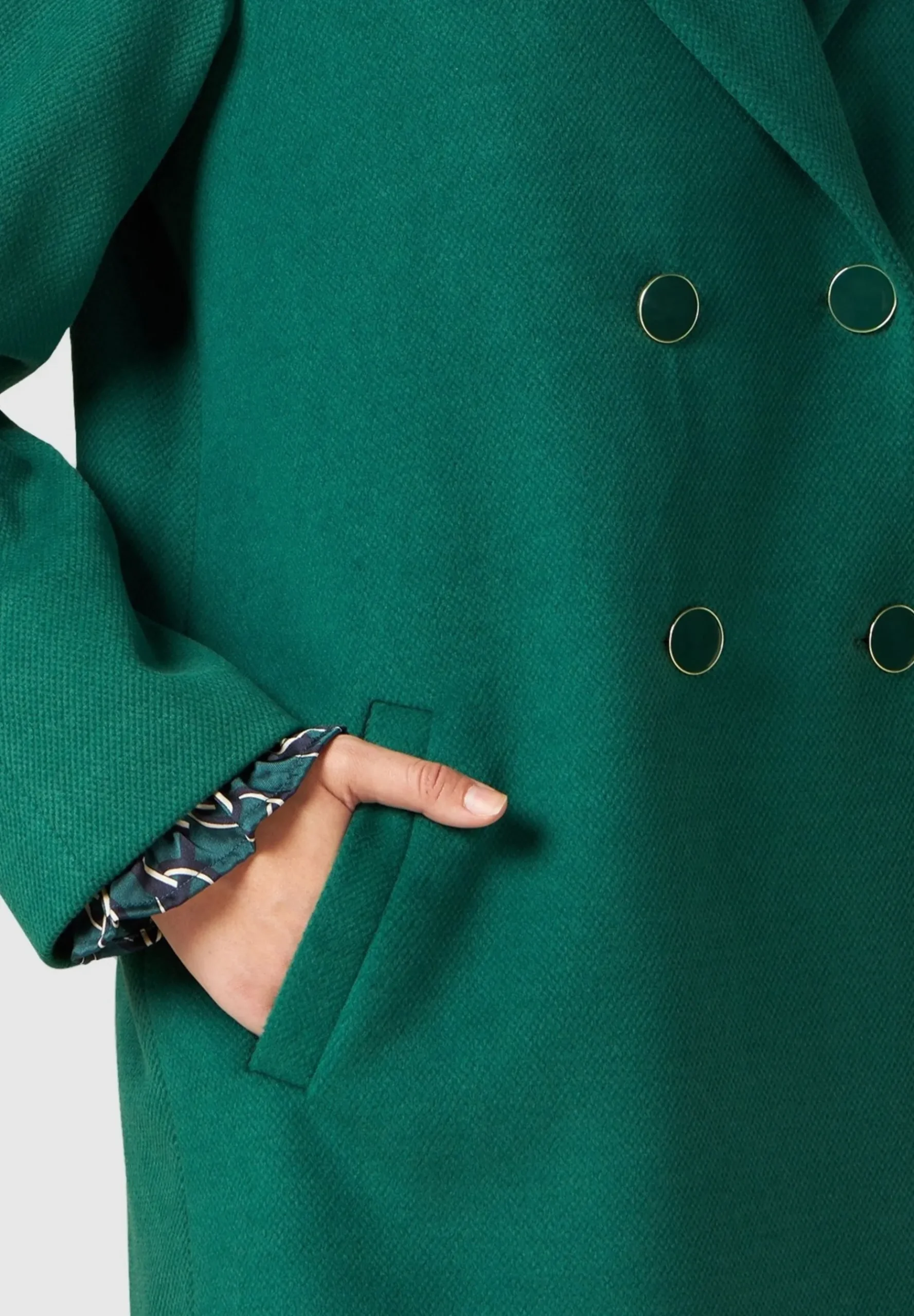 A Double Boutonnage - Manteau Classique|Oltre Cheap