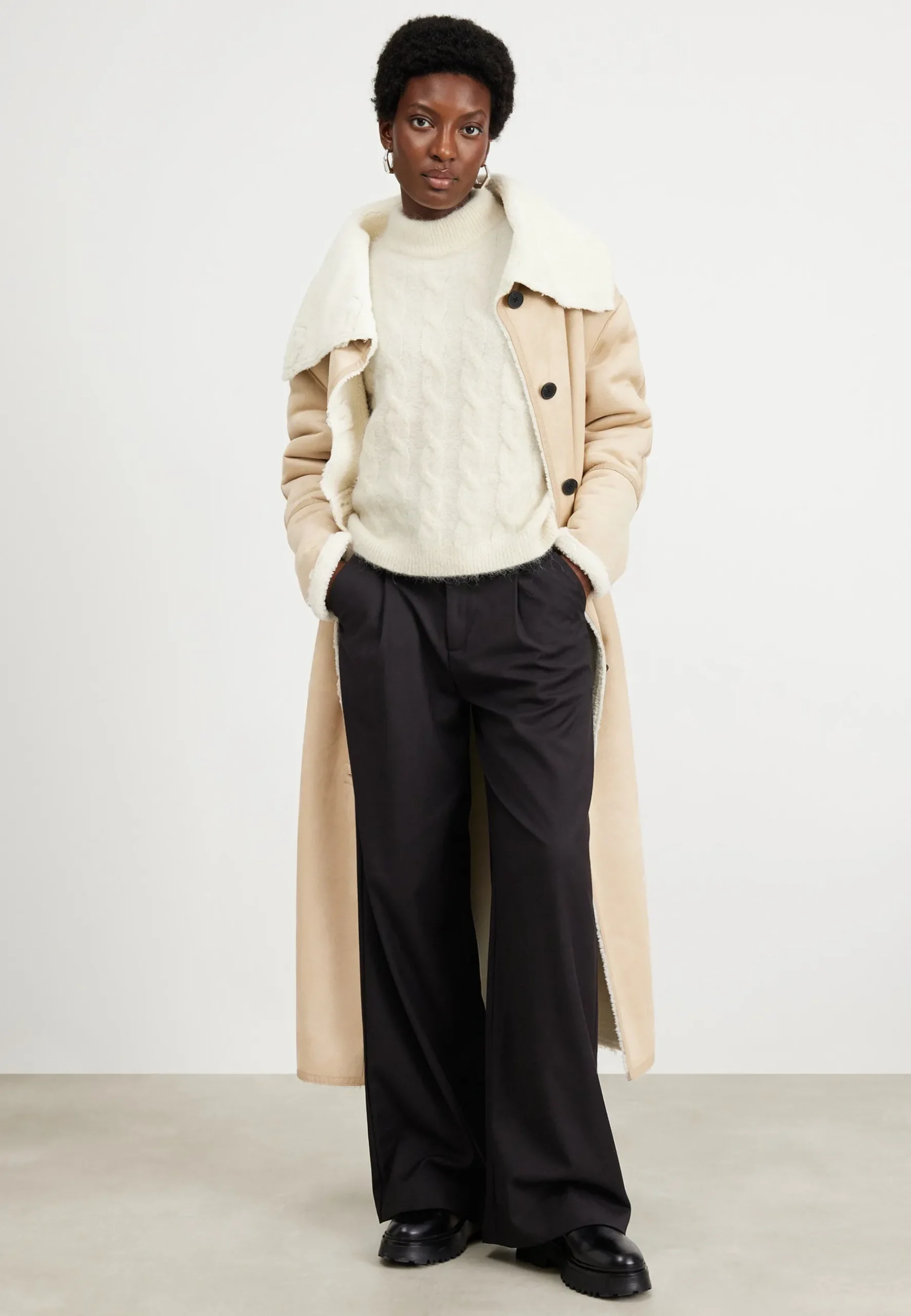 Actitude Cappotto Lungo - Manteau Classique|TWINSET Best Sale