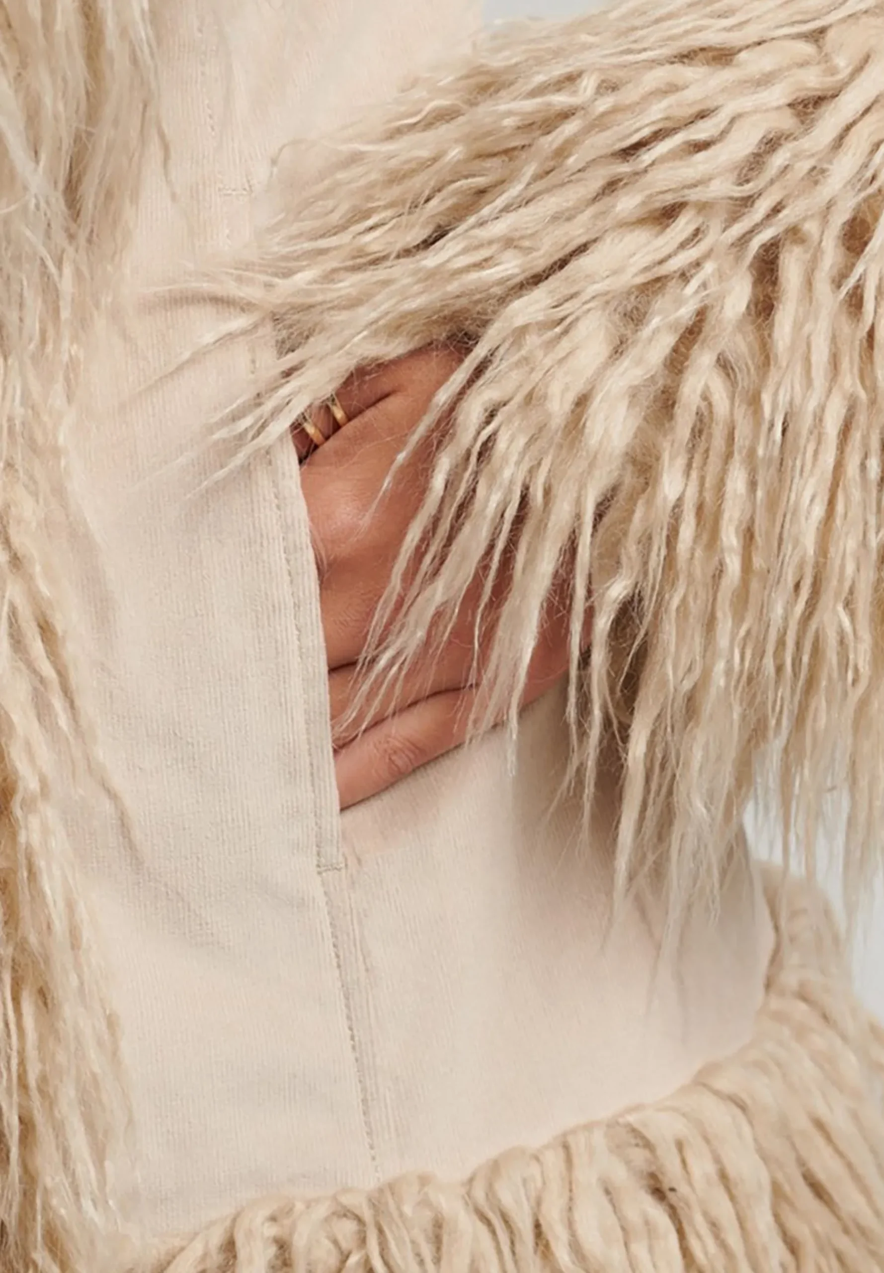 Afghan - Manteau Court|Superdry Outlet