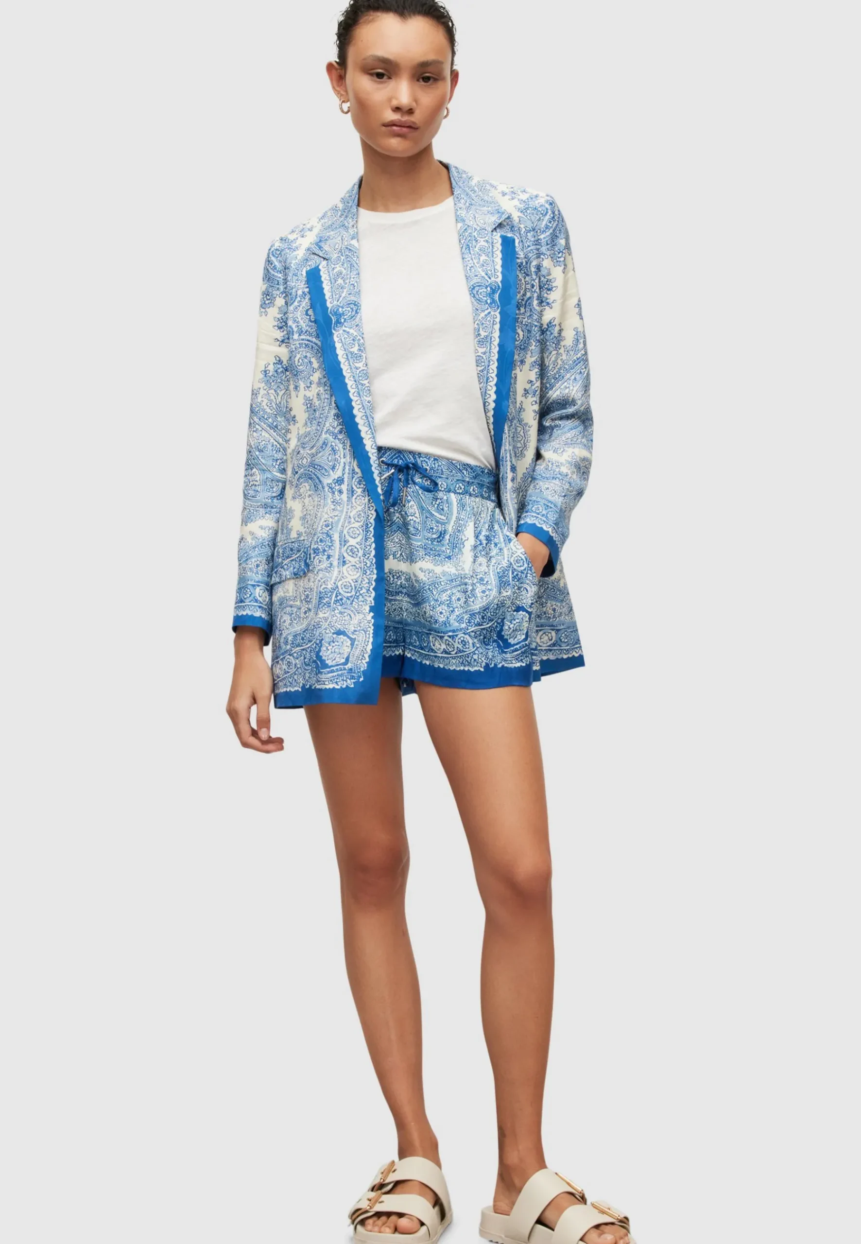 Aleida Rafaela - Manteau Court|AllSaints Shop