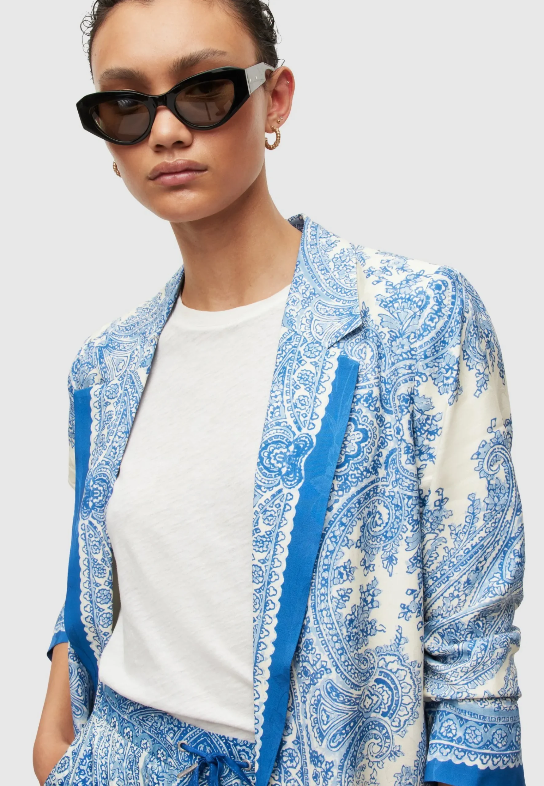 Aleida Rafaela - Manteau Court|AllSaints Shop