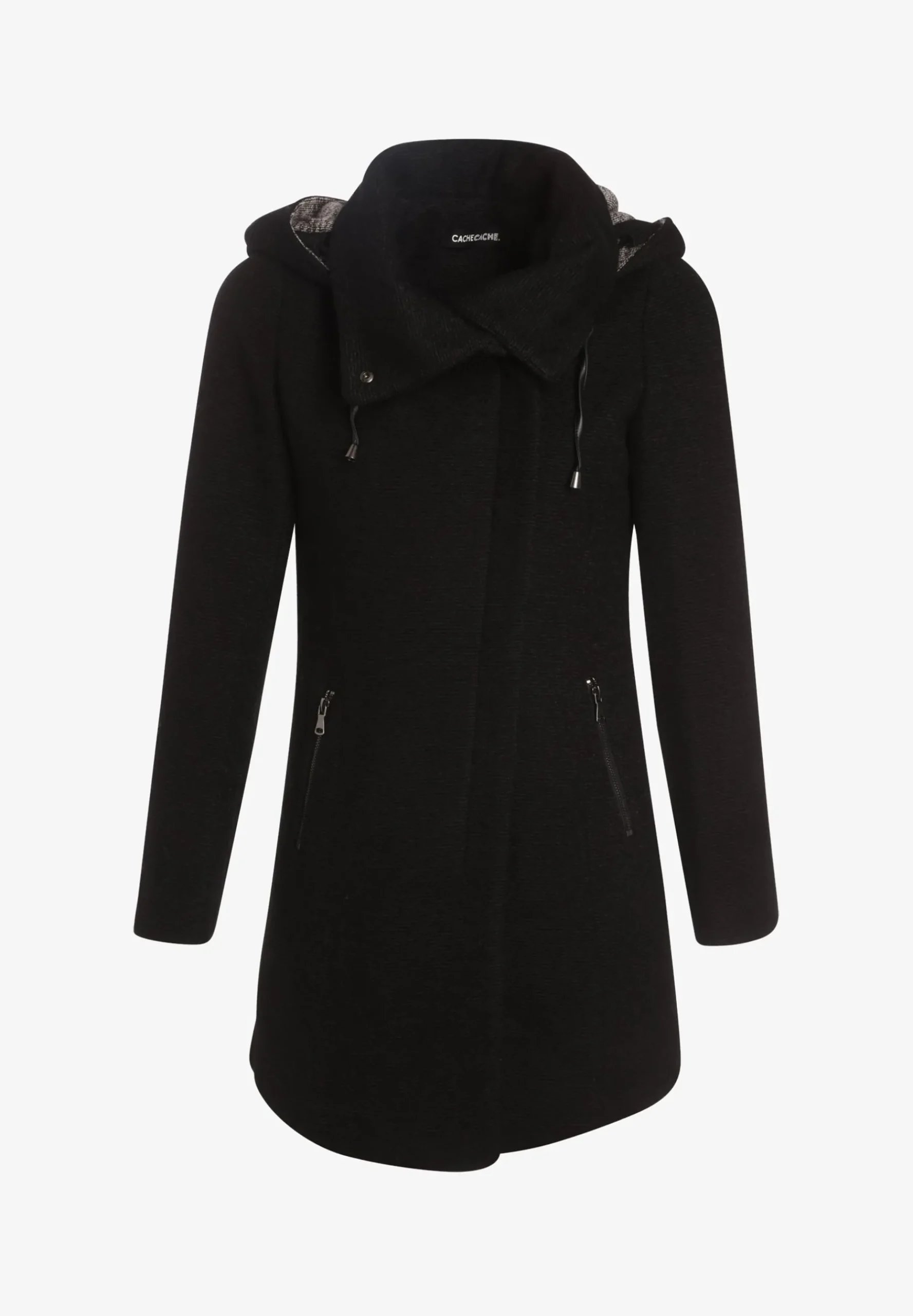 Asymmetrisch Geschwungener - Manteau Court|Cache Cache Cheap