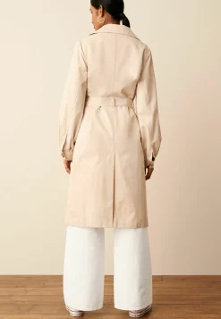 Balloon Sleeve Belted Trench Coat - Trench|Next Hot