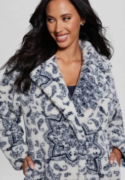 Bandana-Print - Manteau Classique|Guess Outlet
