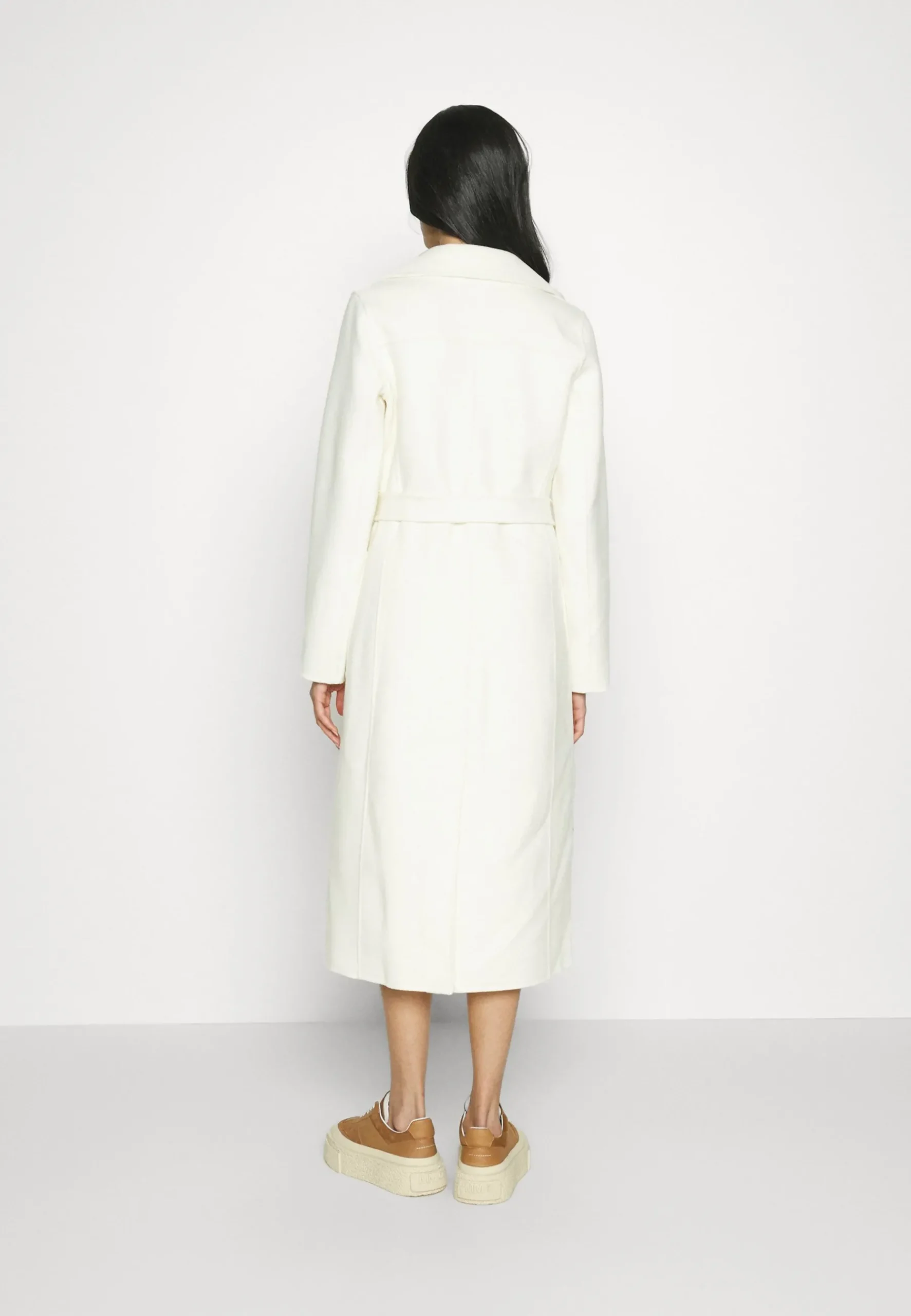 Belted Wrap Style Face Coat - Manteau Classique|MICHAEL Michael Kors Clearance