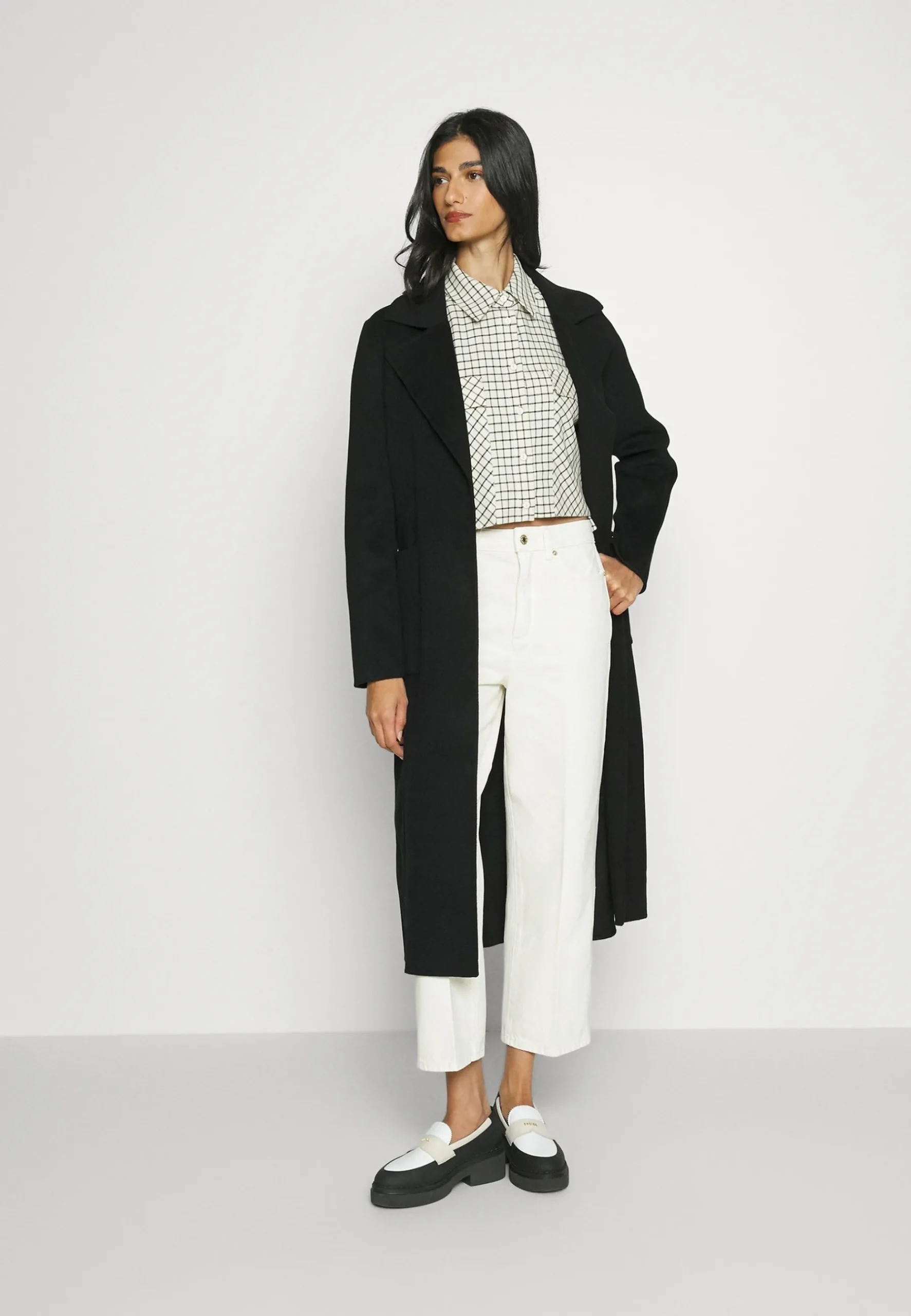 Belted Wrap Style Face Coat - Manteau Classique|MICHAEL Michael Kors Cheap