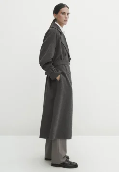 Blend Double-Breasted - Trench|Massimo Dutti Outlet