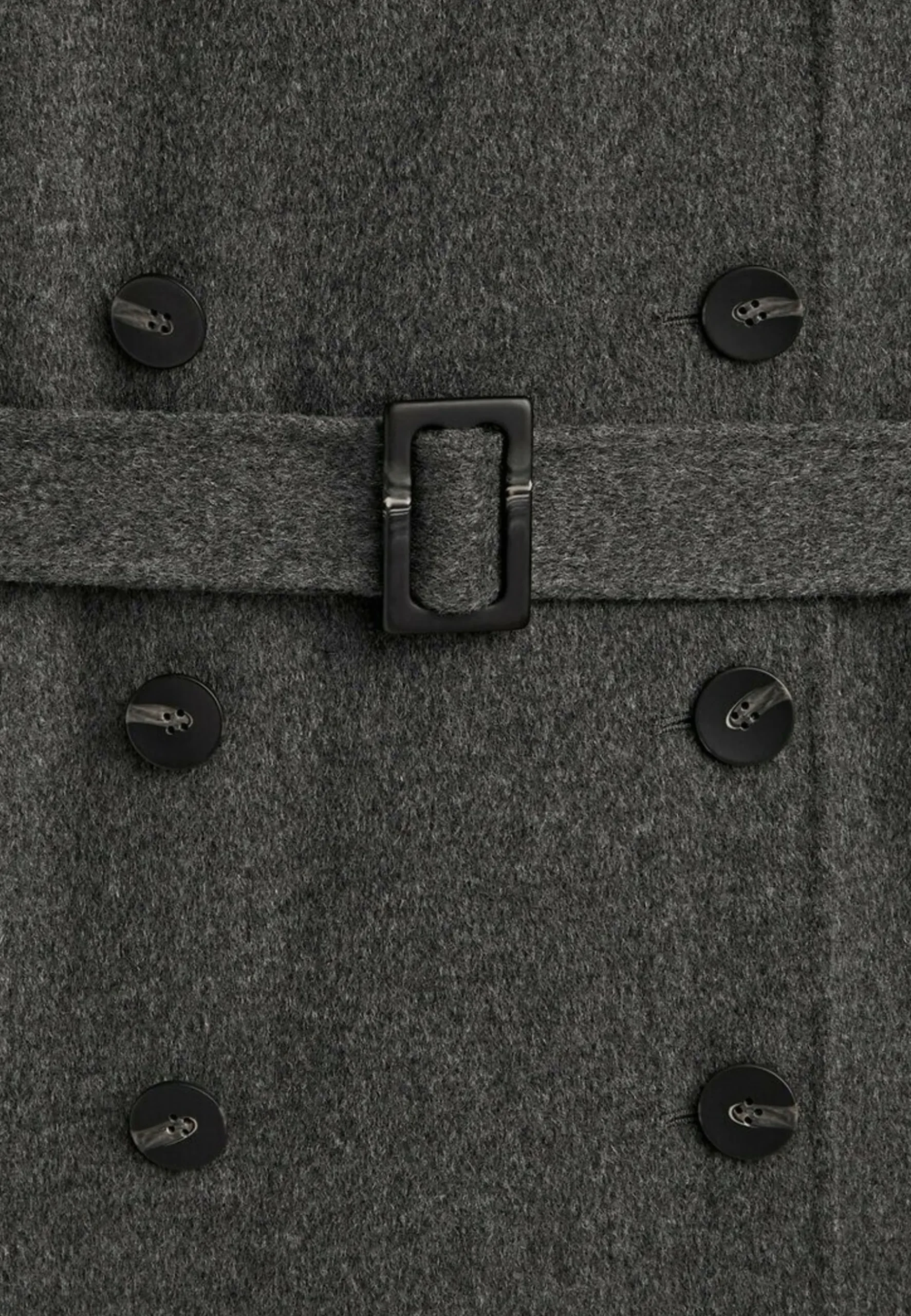 Blend Double-Breasted - Trench|Massimo Dutti Outlet