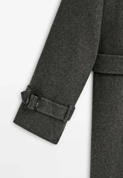 Blend Double-Breasted - Trench|Massimo Dutti Outlet