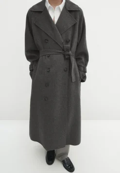 Blend Double-Breasted - Trench|Massimo Dutti Outlet