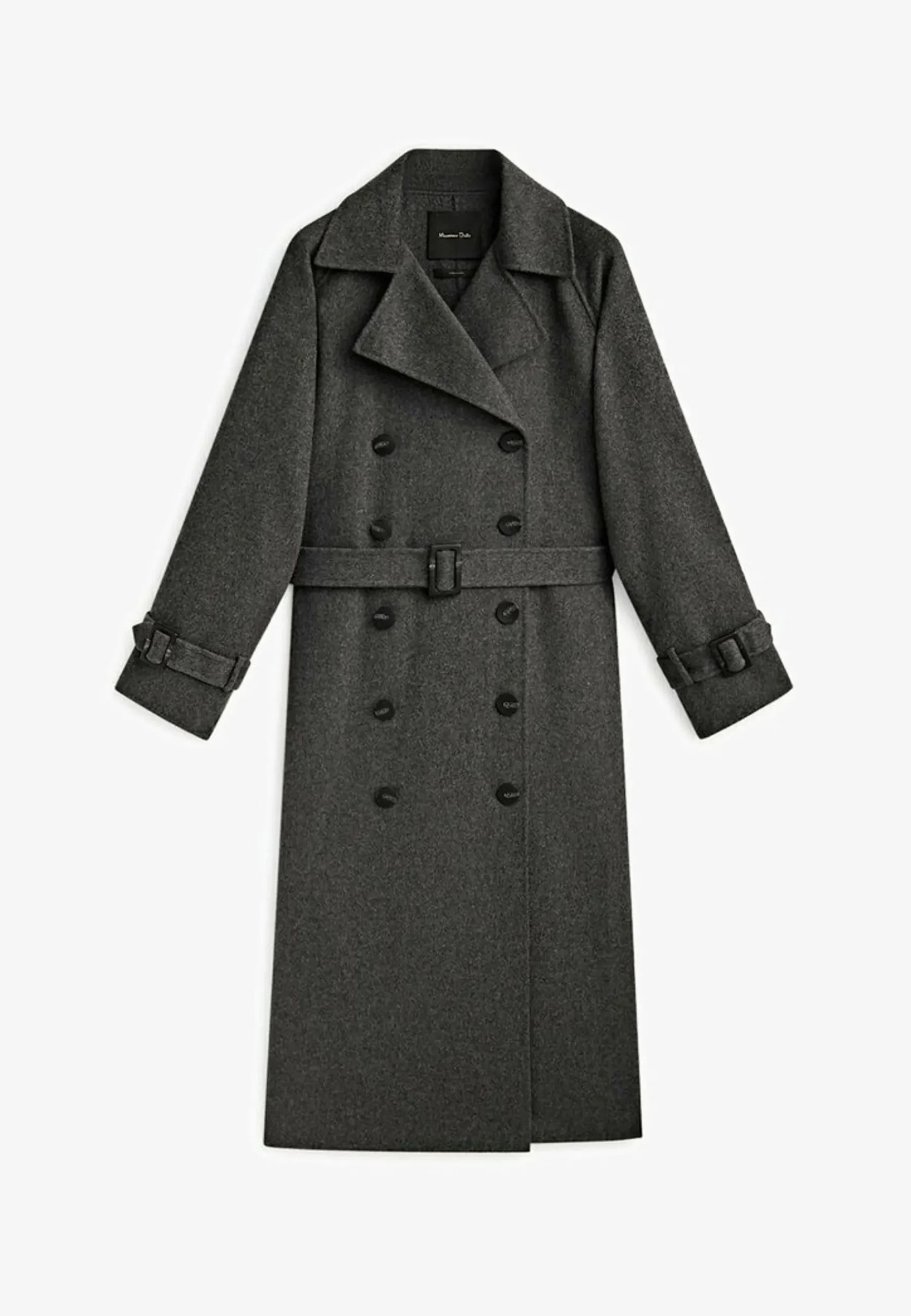 Blend Double-Breasted - Trench|Massimo Dutti Outlet