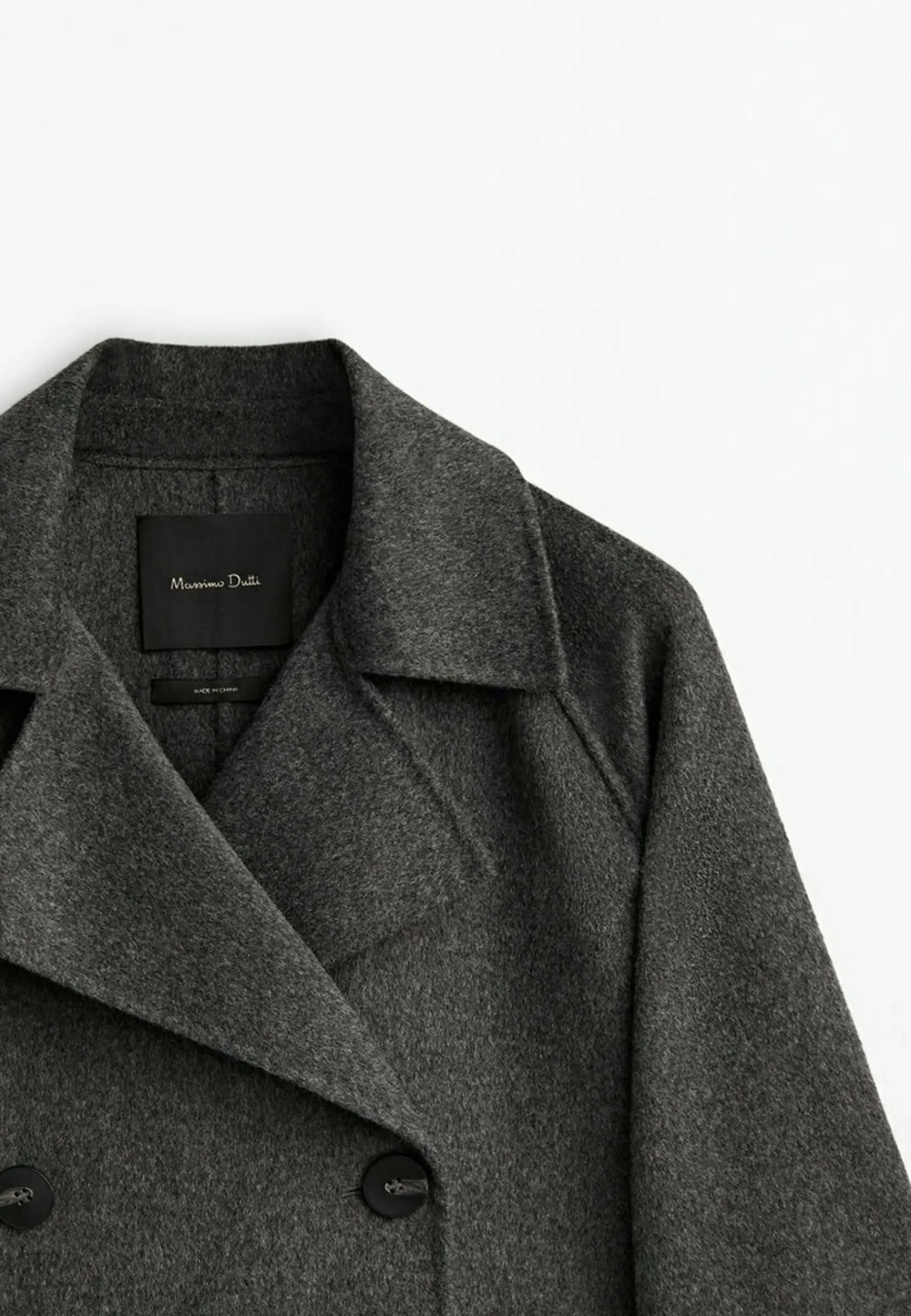 Blend Double-Breasted - Trench|Massimo Dutti Outlet