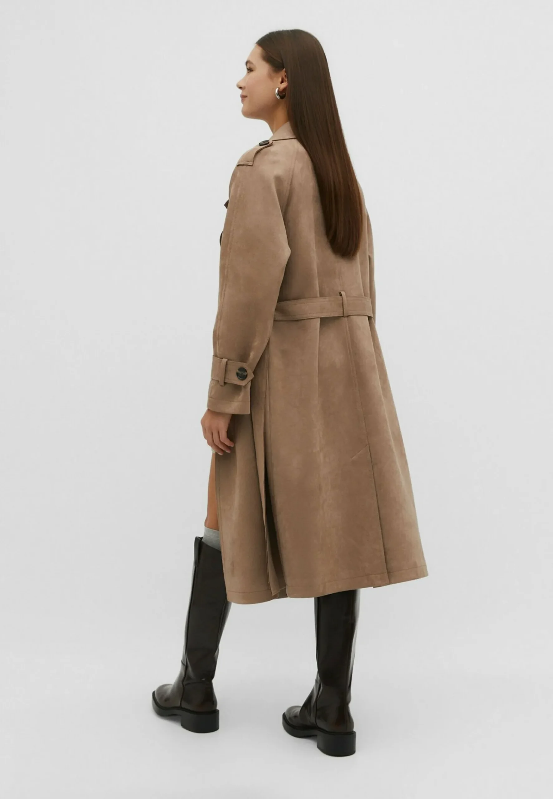Bonded - Trench|Stradivarius Outlet