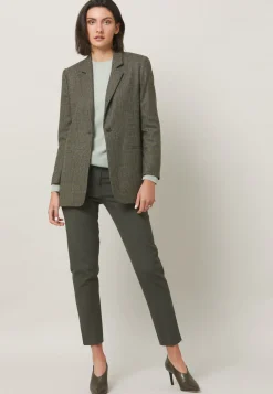 Cassie Magee Tweed Check - Manteau Court|Helen McAlinden Dublin Best