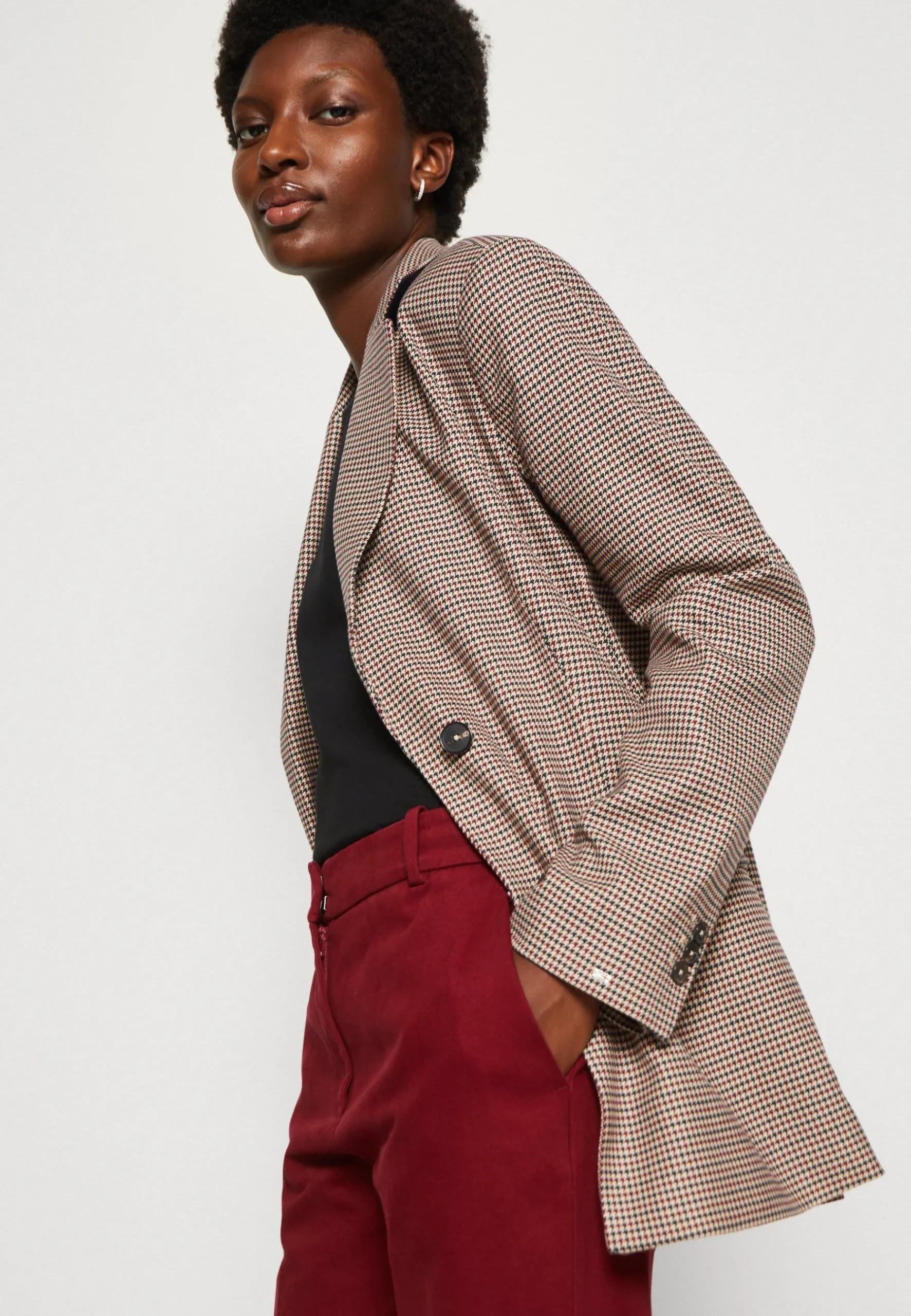 Check - Manteau Court|Tommy Hilfiger New