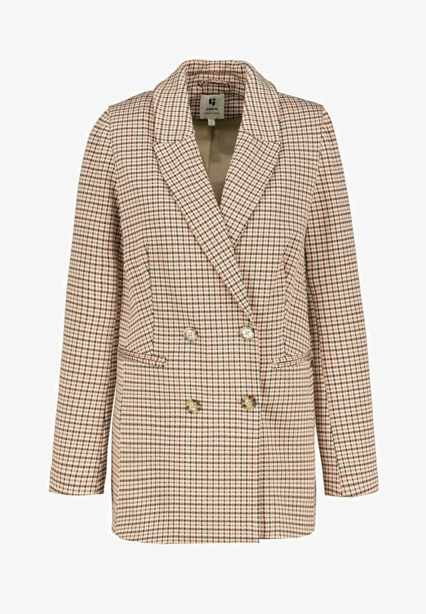 Checked - Manteau Court|Garcia Best