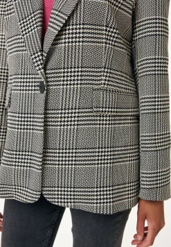 Checked Single Breasted - Manteau Court|Mexx Clearance