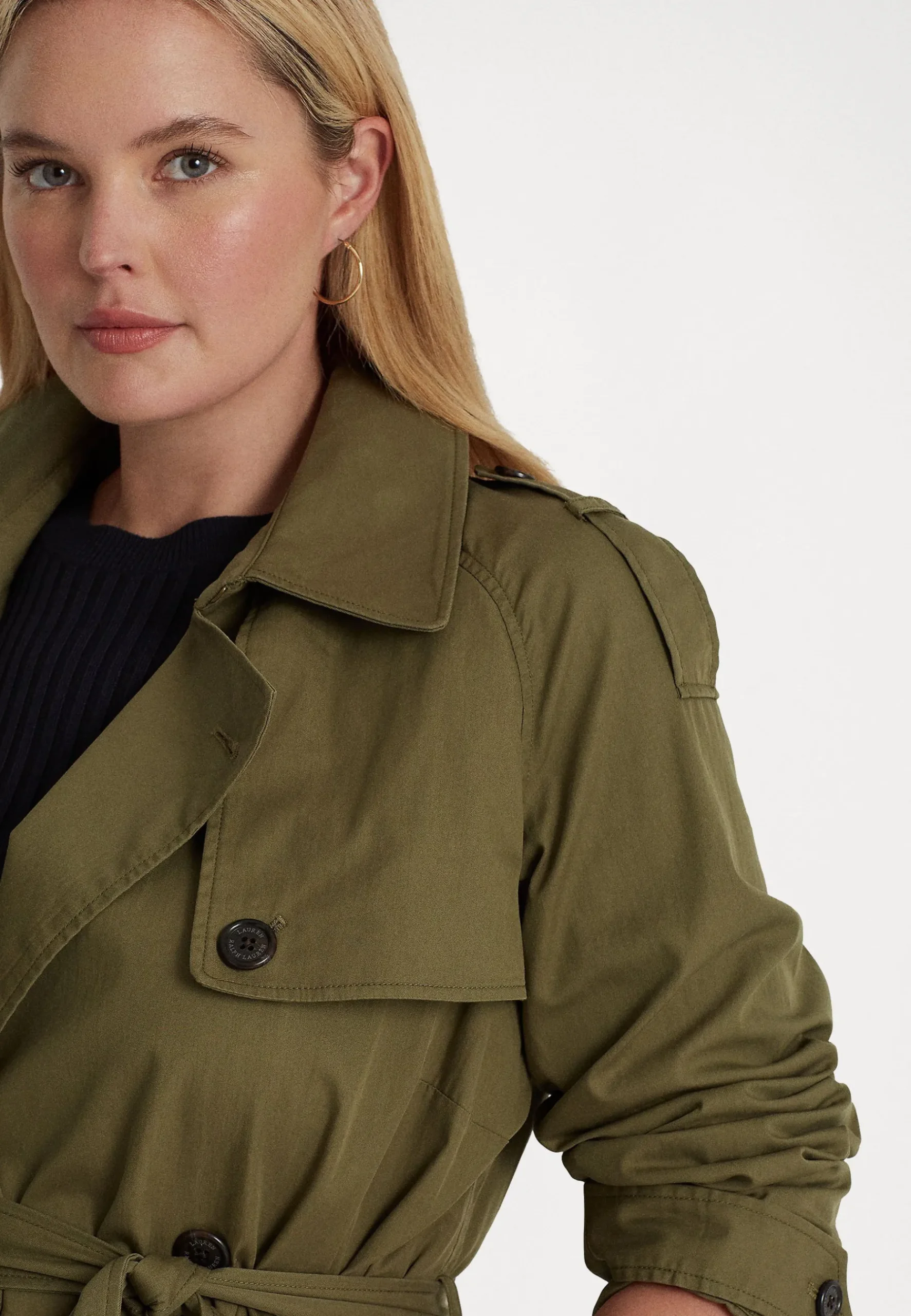 Cimby Unlined - Trench|Lauren Ralph Lauren Woman Clearance