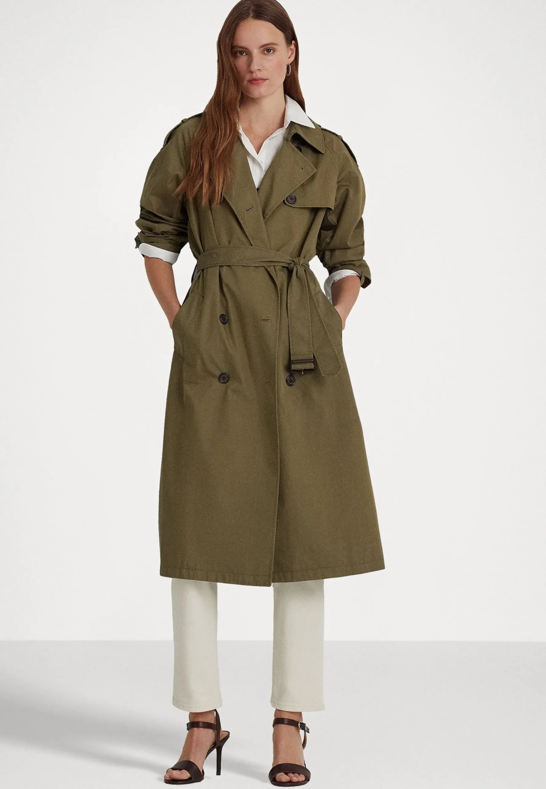 Cimby Unlined - Trench|Lauren Ralph Lauren Petite Shop