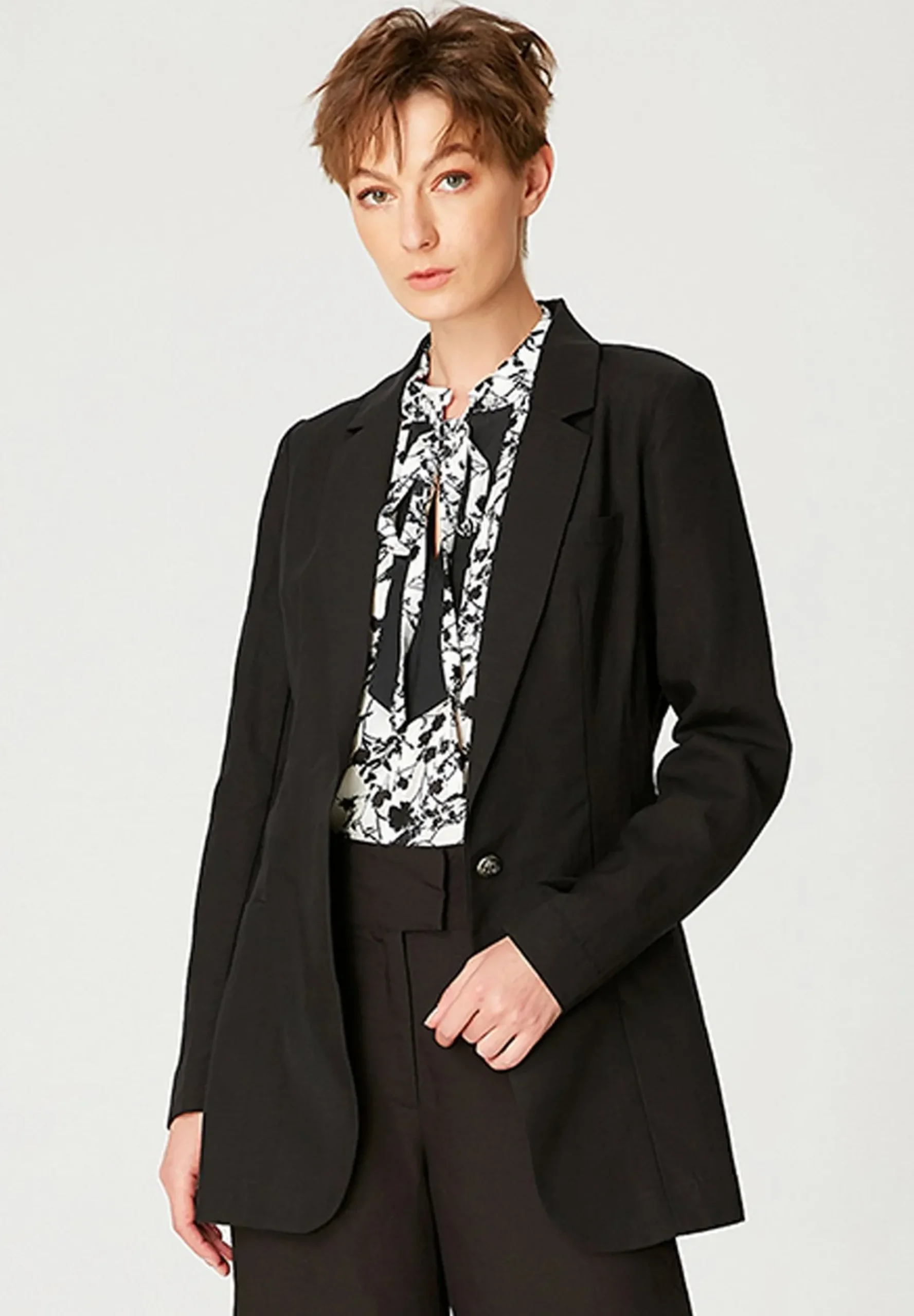 Cintre - Manteau Court|Smart and Joy Best Sale