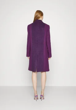 Contrast Panel Zip - Manteau Classique|KARL LAGERFELD New