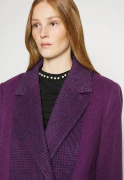 Contrast Panel Zip - Manteau Classique|KARL LAGERFELD New