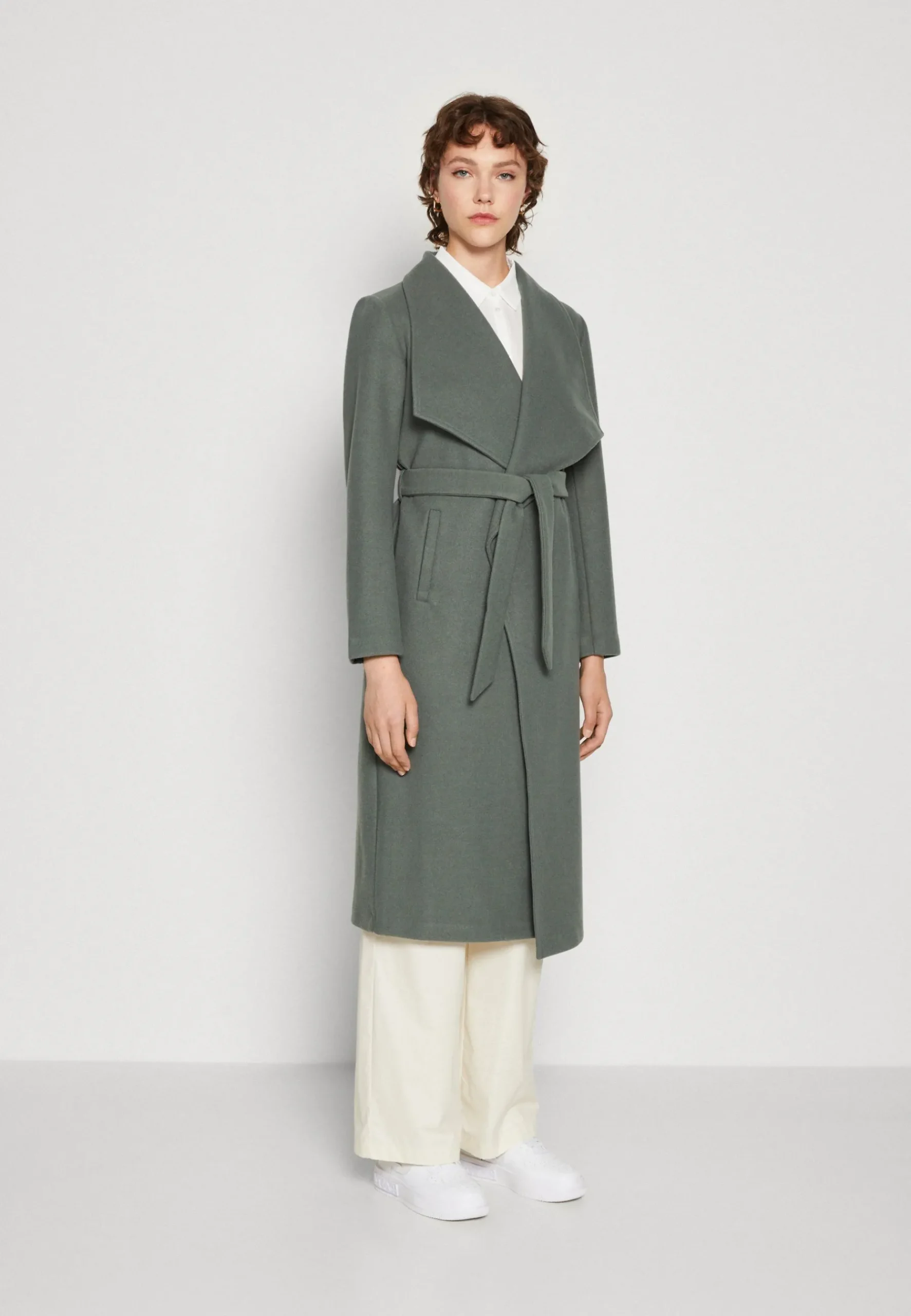 Cooley L/S Long Belted - Manteau Classique|VILA Shop
