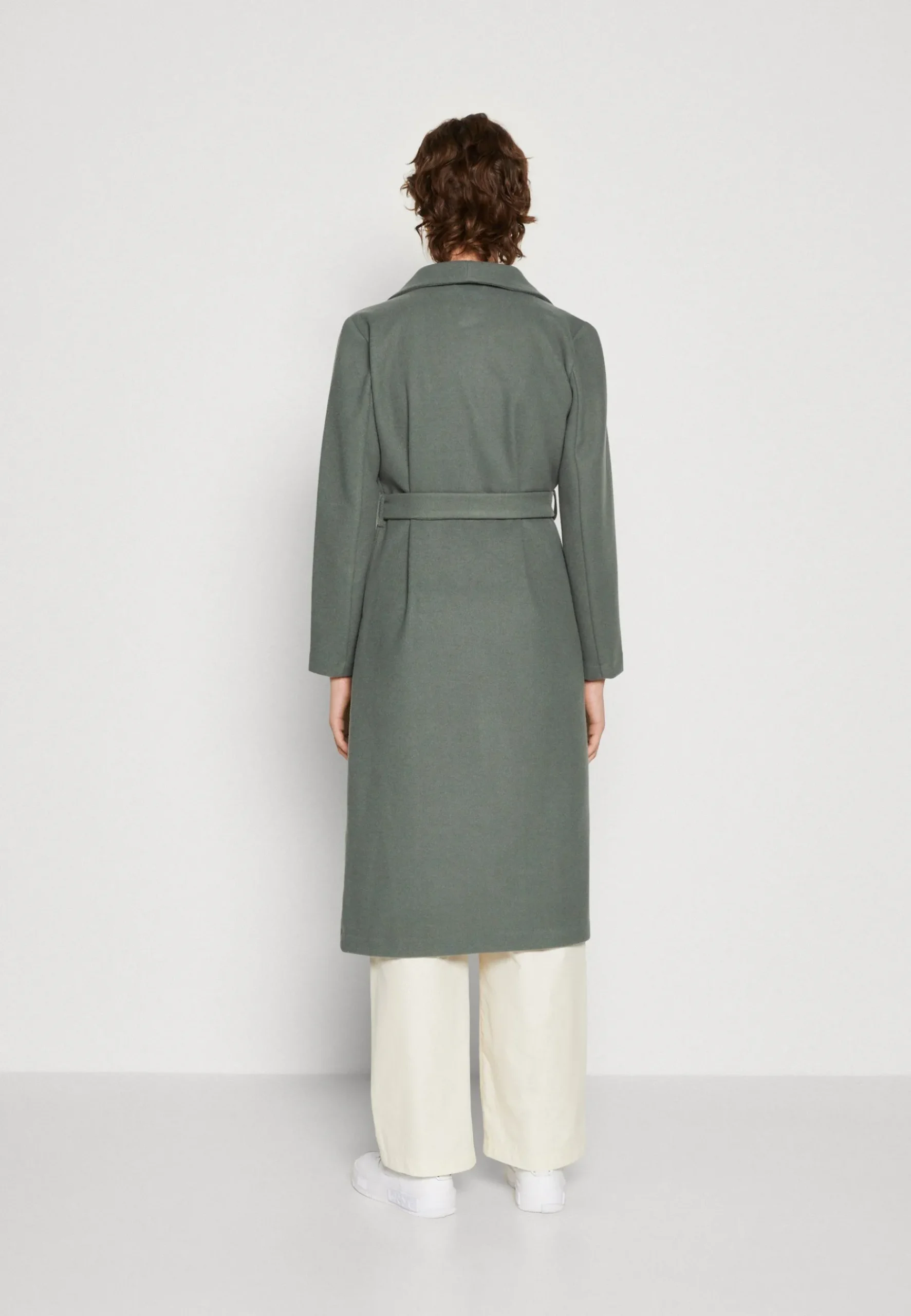 Cooley L/S Long Belted - Manteau Classique|VILA Shop