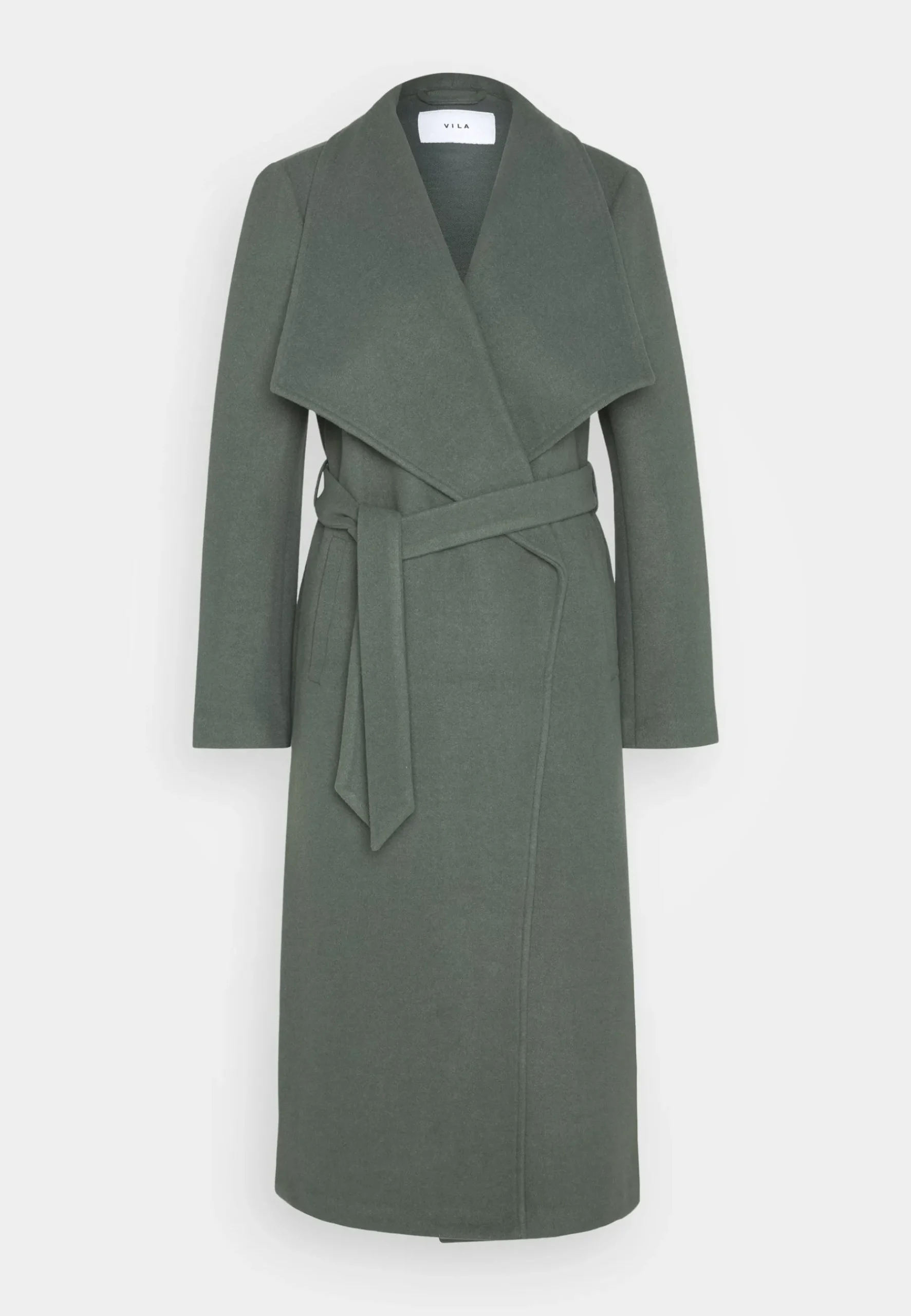 Cooley L/S Long Belted - Manteau Classique|VILA Shop