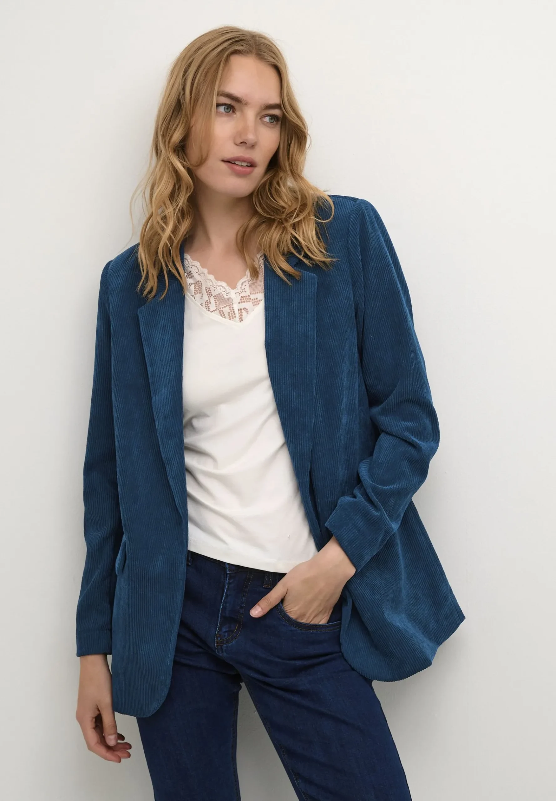 Crcory Long Sleeve - Manteau Court|Cream Sale