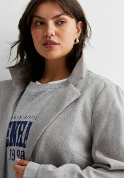 Curves Unlined Formal - Manteau Court|New Look Curves Shop