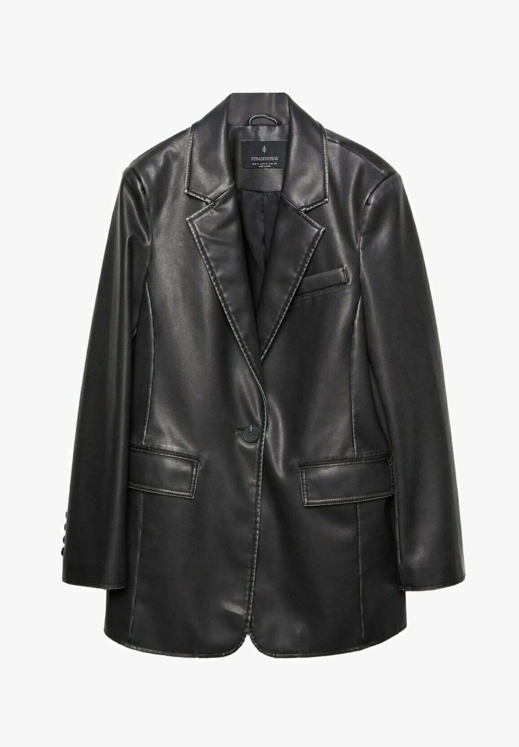 Distressed - Manteau Court|Stradivarius Cheap