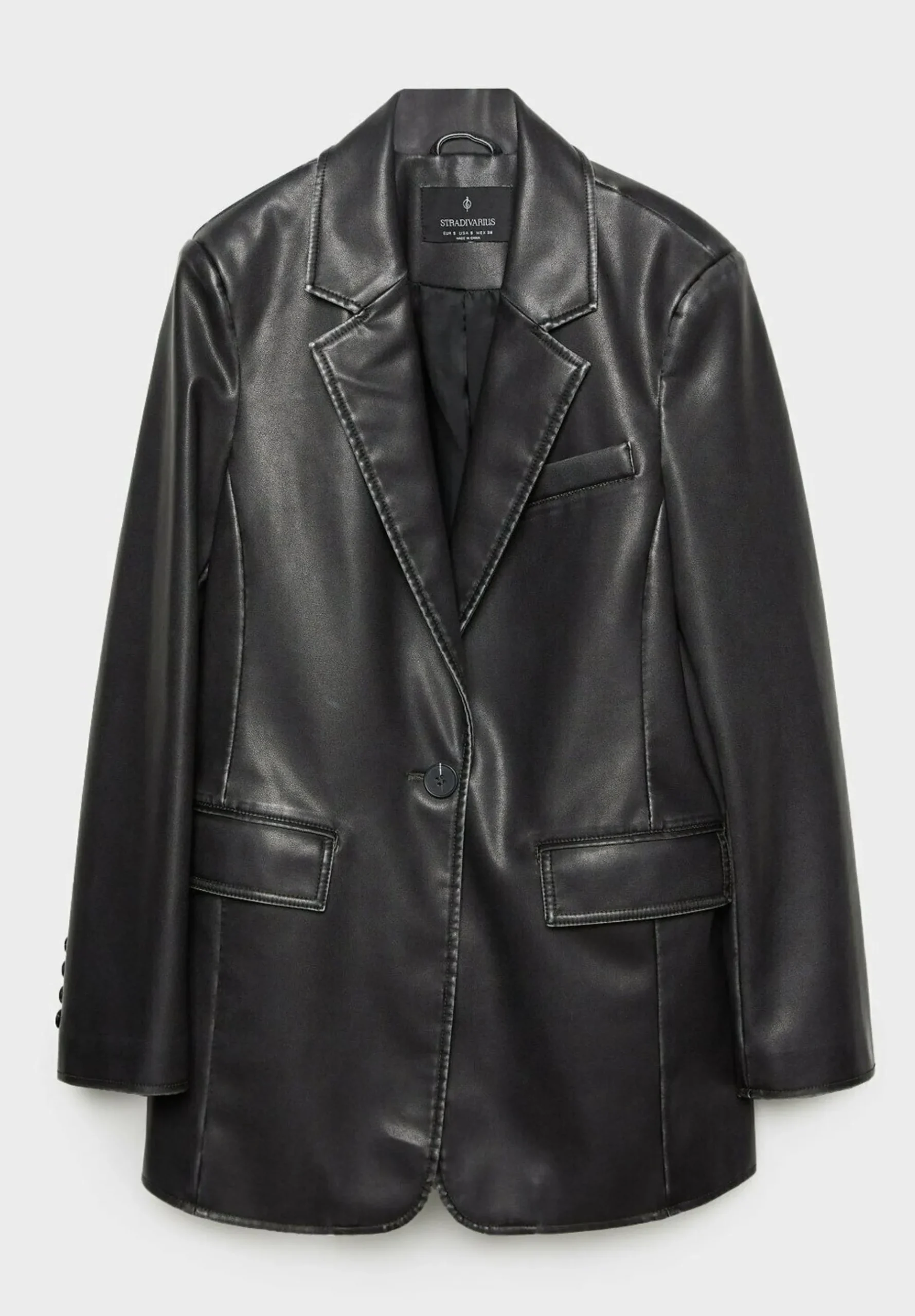 Distressed - Manteau Court|Stradivarius Cheap
