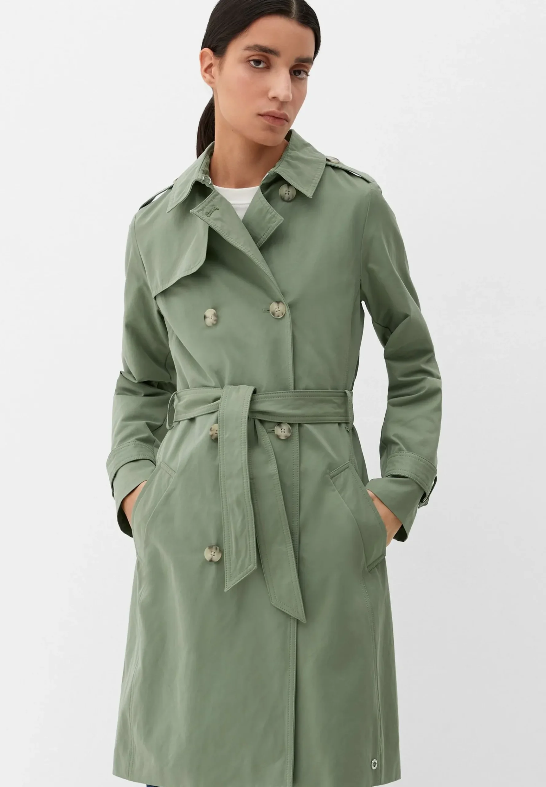 Dote D'Une Ceinture A Nouer - Trench|s.Oliver Cheap