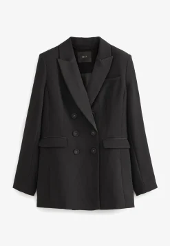 Double Breasted Crep - Manteau Court|Next Sale