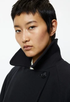 Double Breasted Lapel Collar Welt Pockets - Manteau Court|Marc O'Polo Cheap