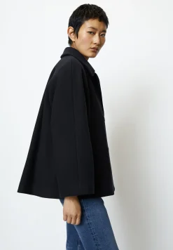 Double Breasted Lapel Collar Welt Pockets - Manteau Court|Marc O'Polo Cheap
