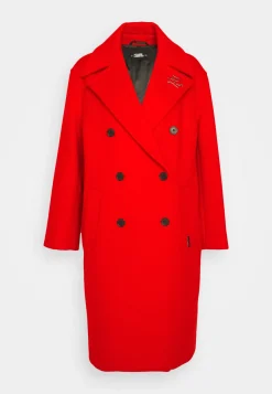 Double Breasted Soft Coat - Manteau Classique|KARL LAGERFELD New