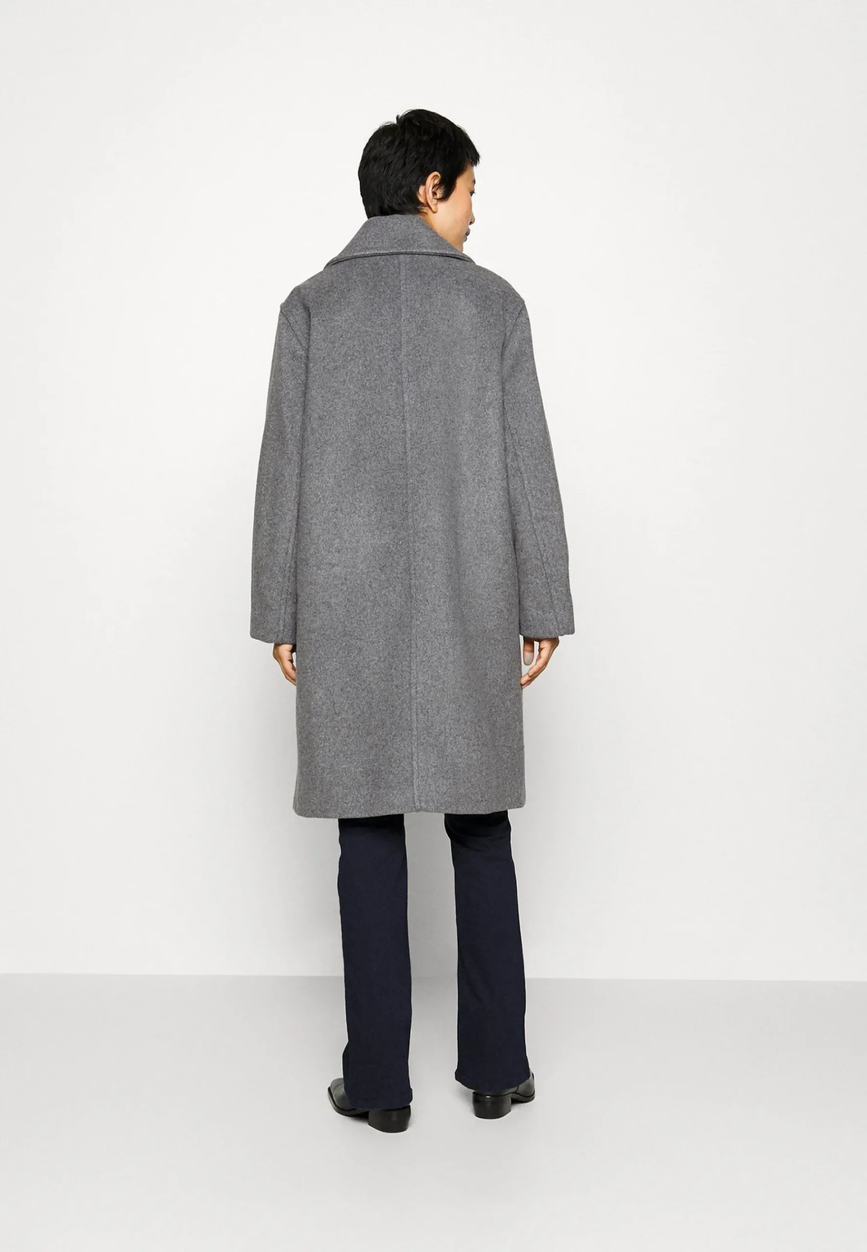 Double Breasted Soft Coat - Manteau Classique|KARL LAGERFELD New