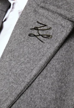 Double Breasted Soft Coat - Manteau Classique|KARL LAGERFELD New