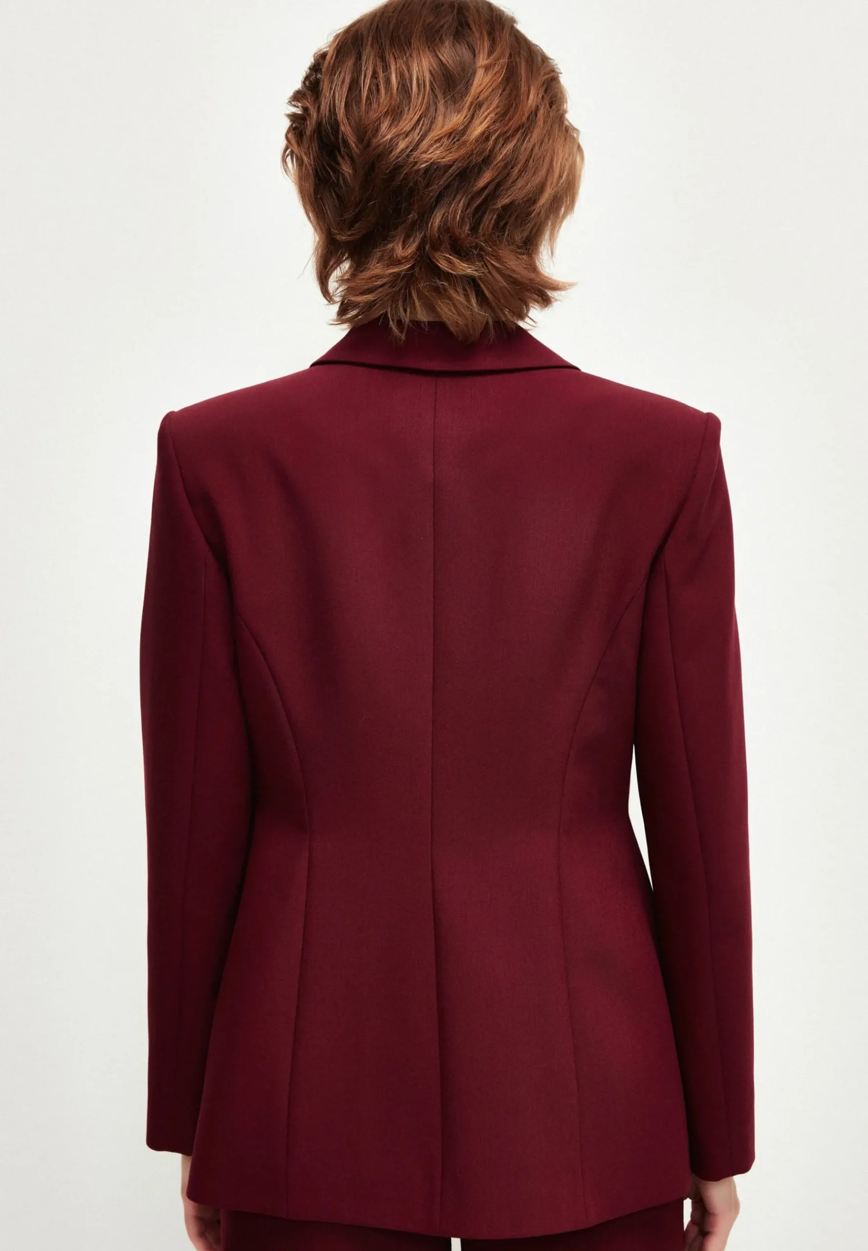 Double Breasted With Pockets. - Manteau Court|adL Clearance