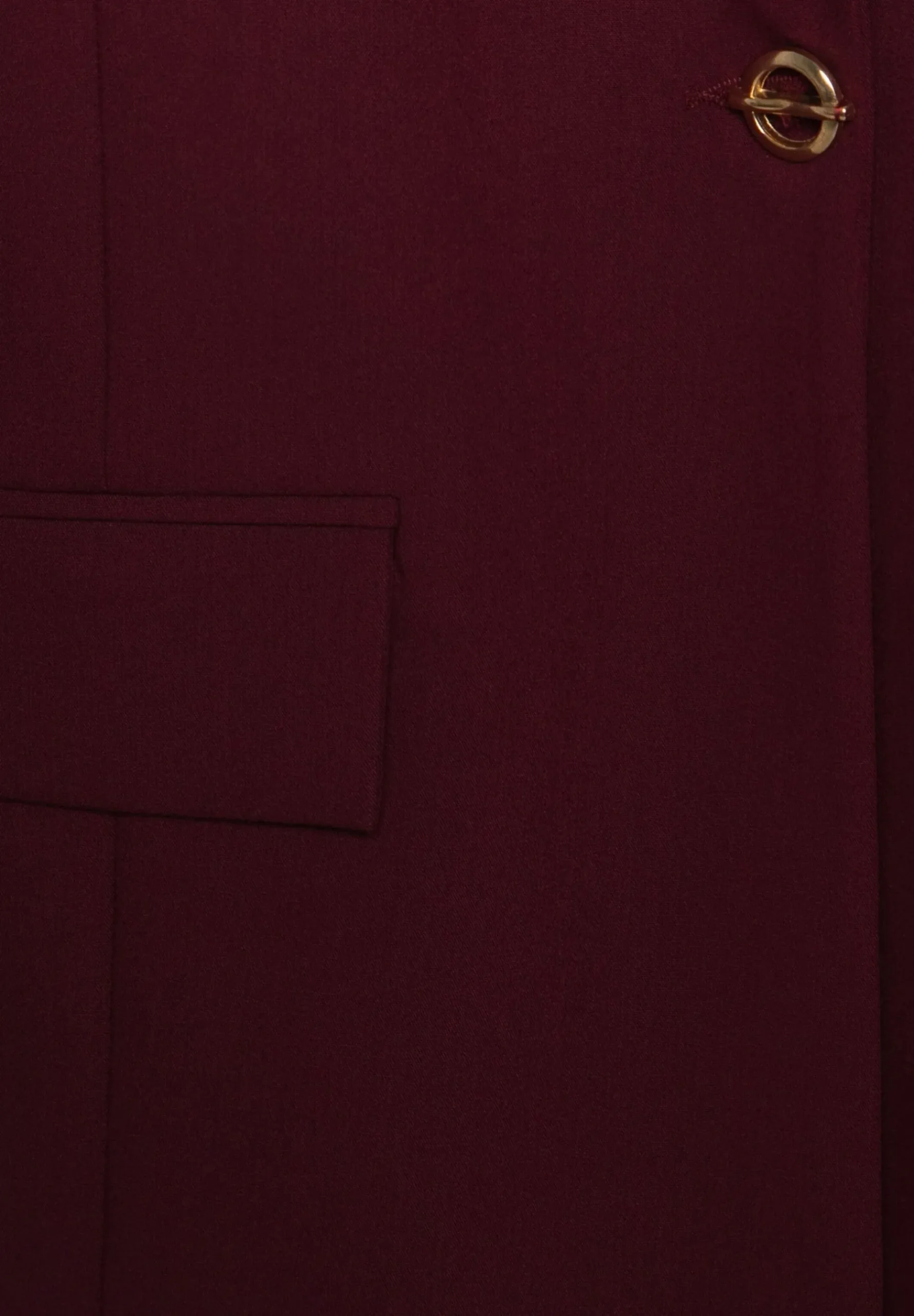 Double Breasted With Pockets. - Manteau Court|adL Clearance
