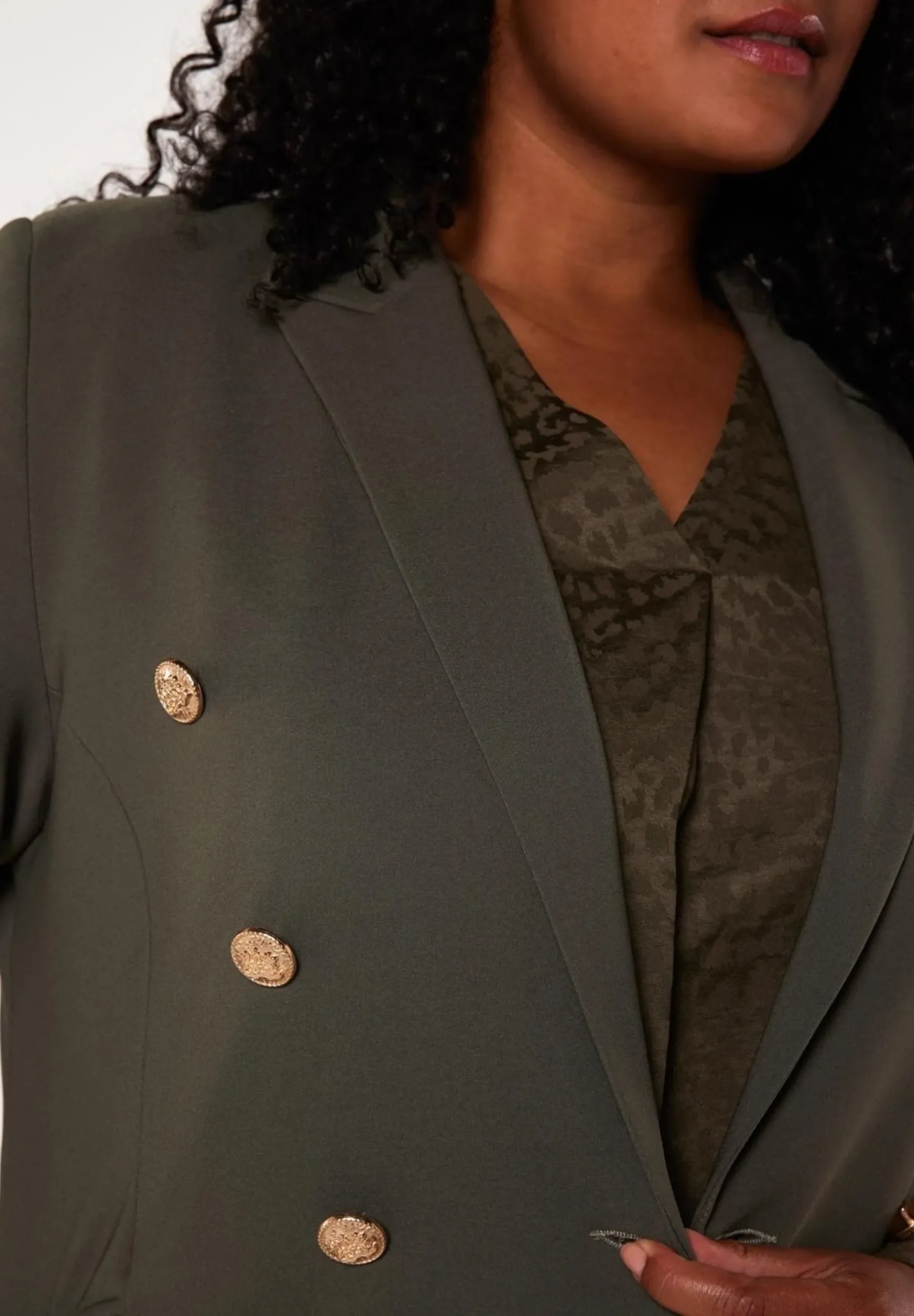 Double-Breasted - Manteau Court|MS Mode New