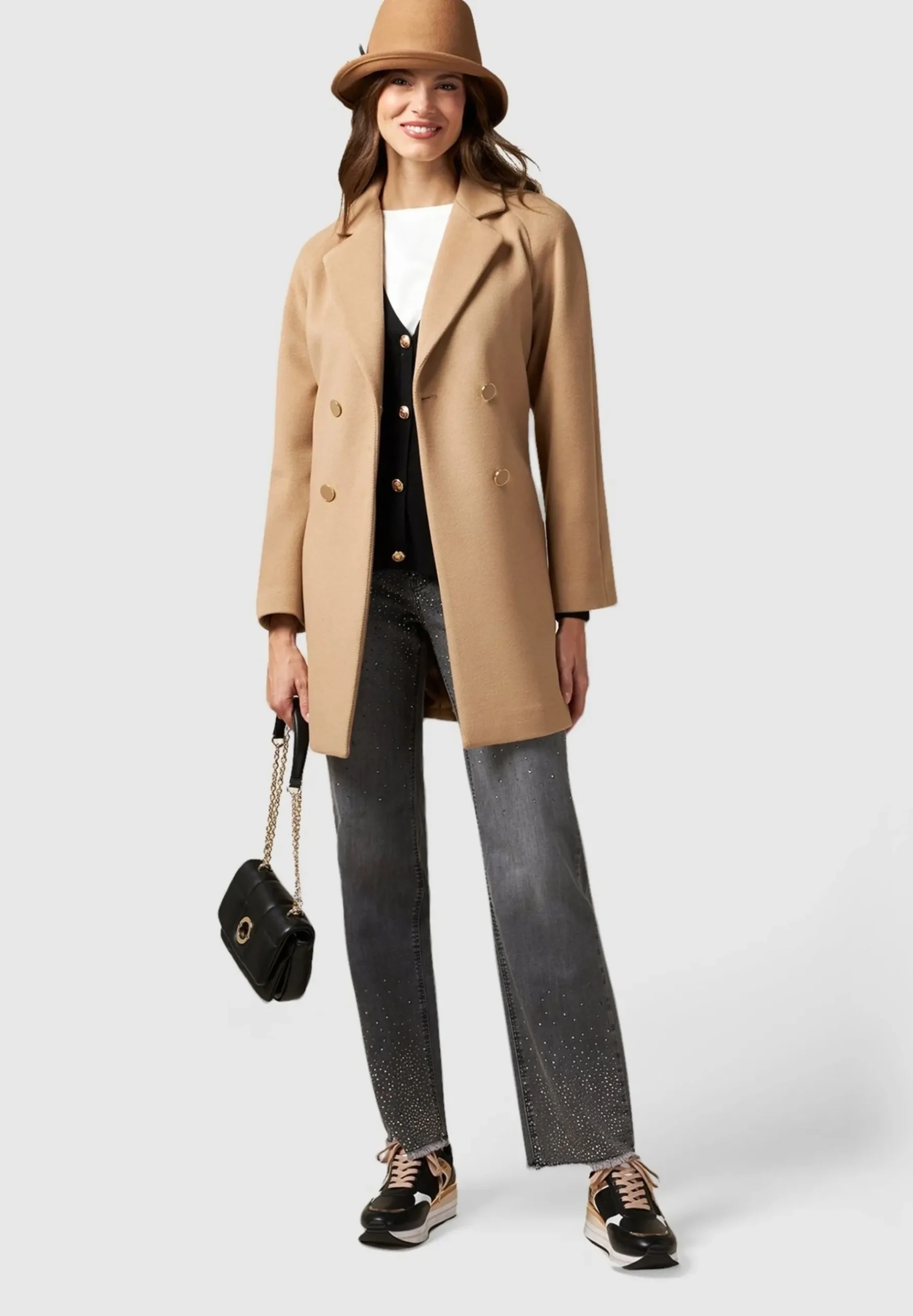 Double-Breasted - Manteau Court|Oltre Fashion