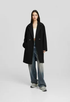 Double-Breasted Two-Button - Manteau Classique|Bershka Shop