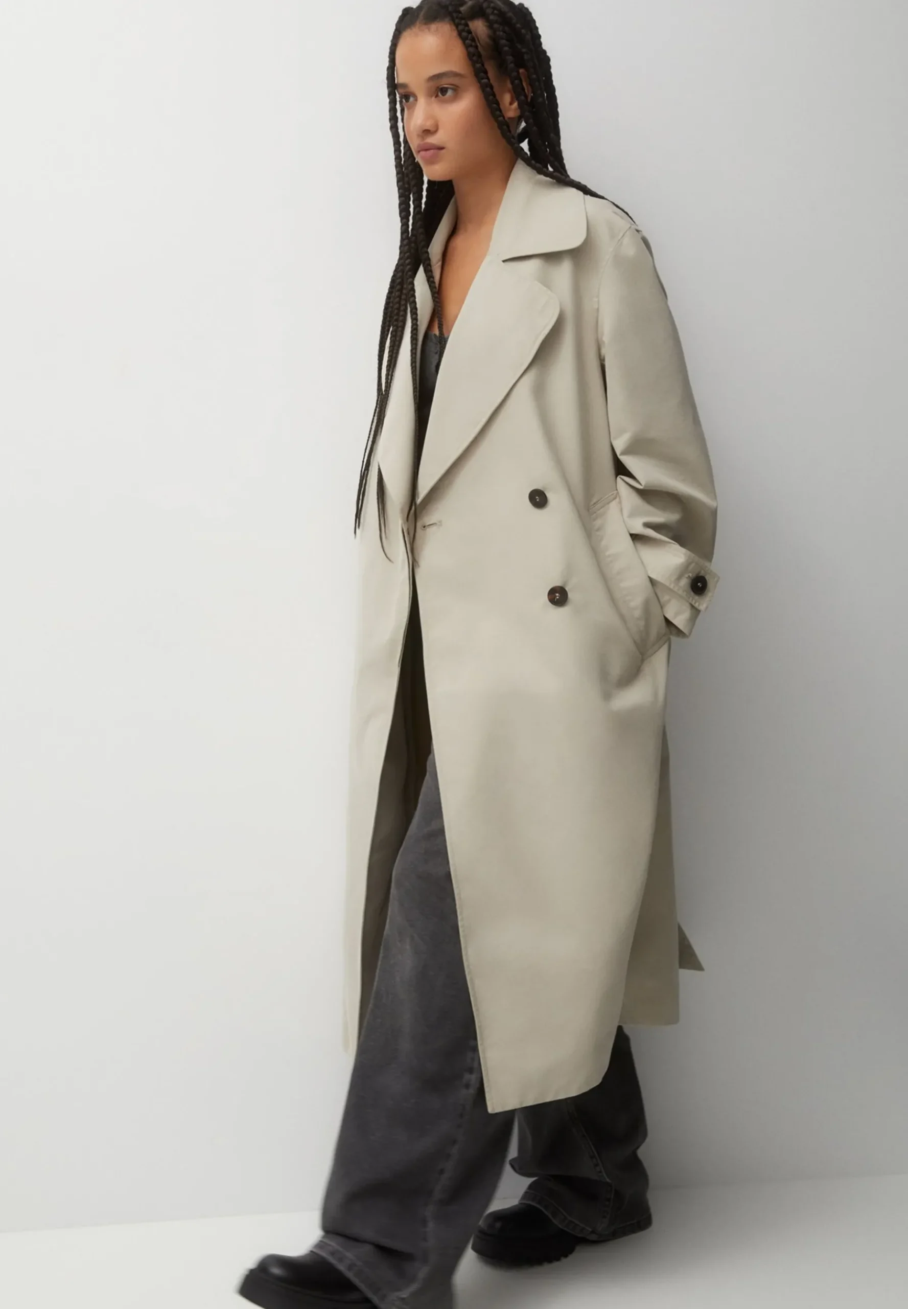 Double-Breasted With Buttons - Trench|PULL&BEAR Best