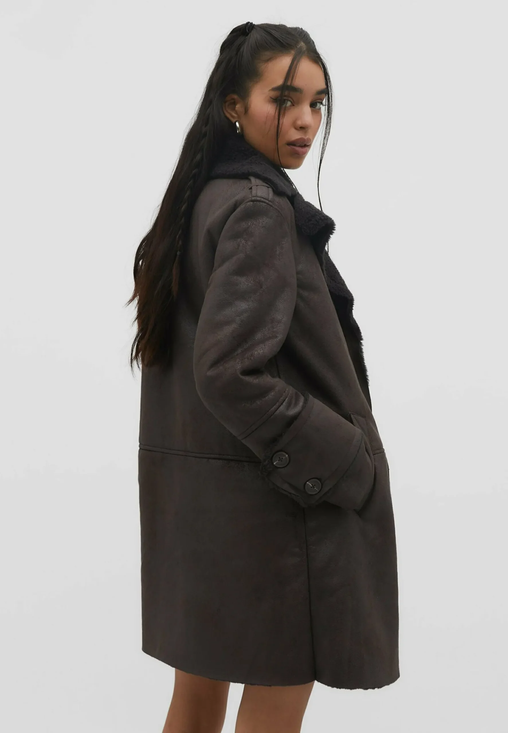Double-Face - Manteau Court|Stradivarius Clearance