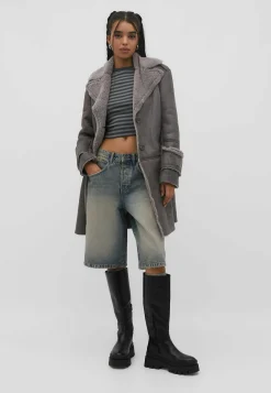 Double-Face - Manteau Court|Stradivarius Discount