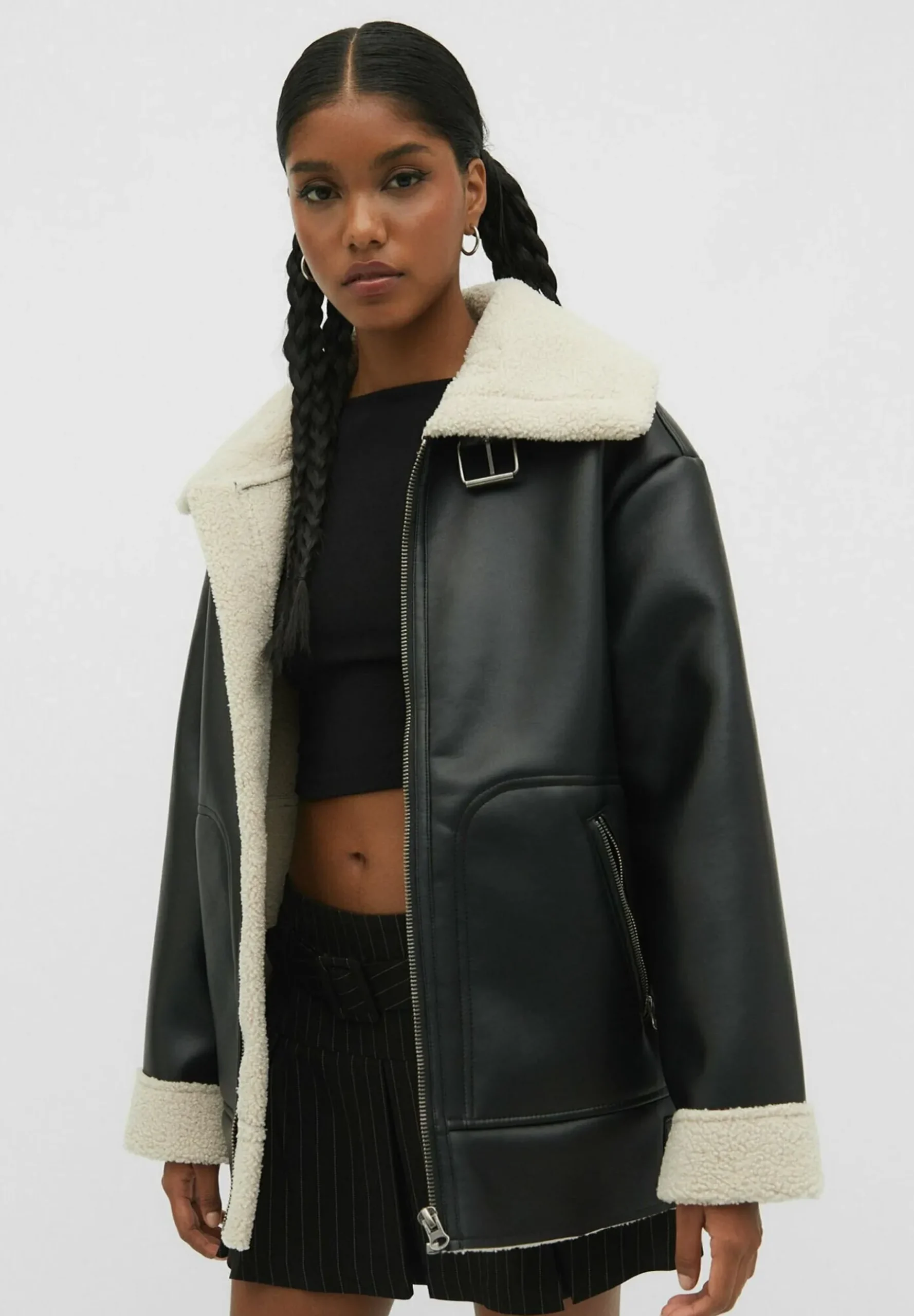 Double-Faced - Manteau Court|Stradivarius Outlet