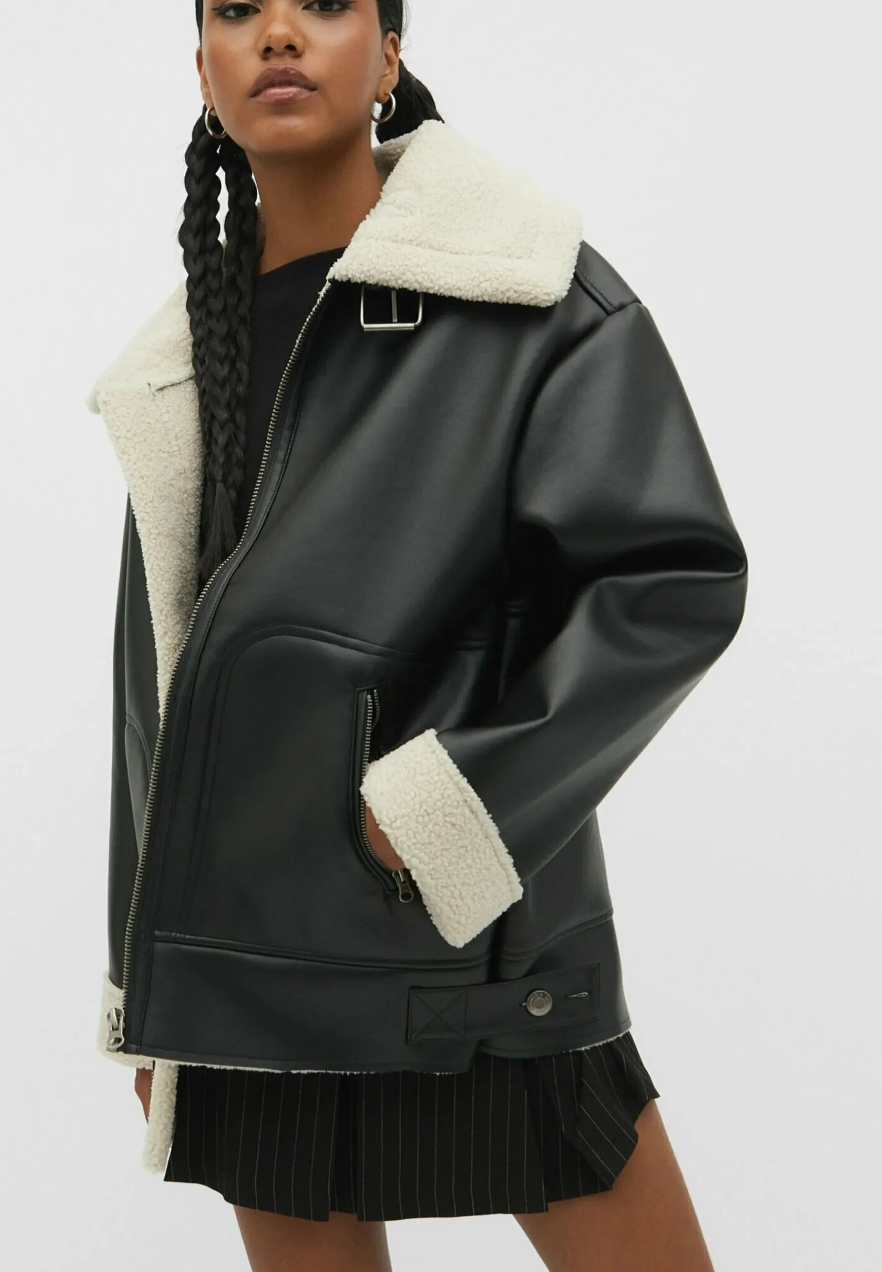 Double-Faced - Manteau Court|Stradivarius Outlet